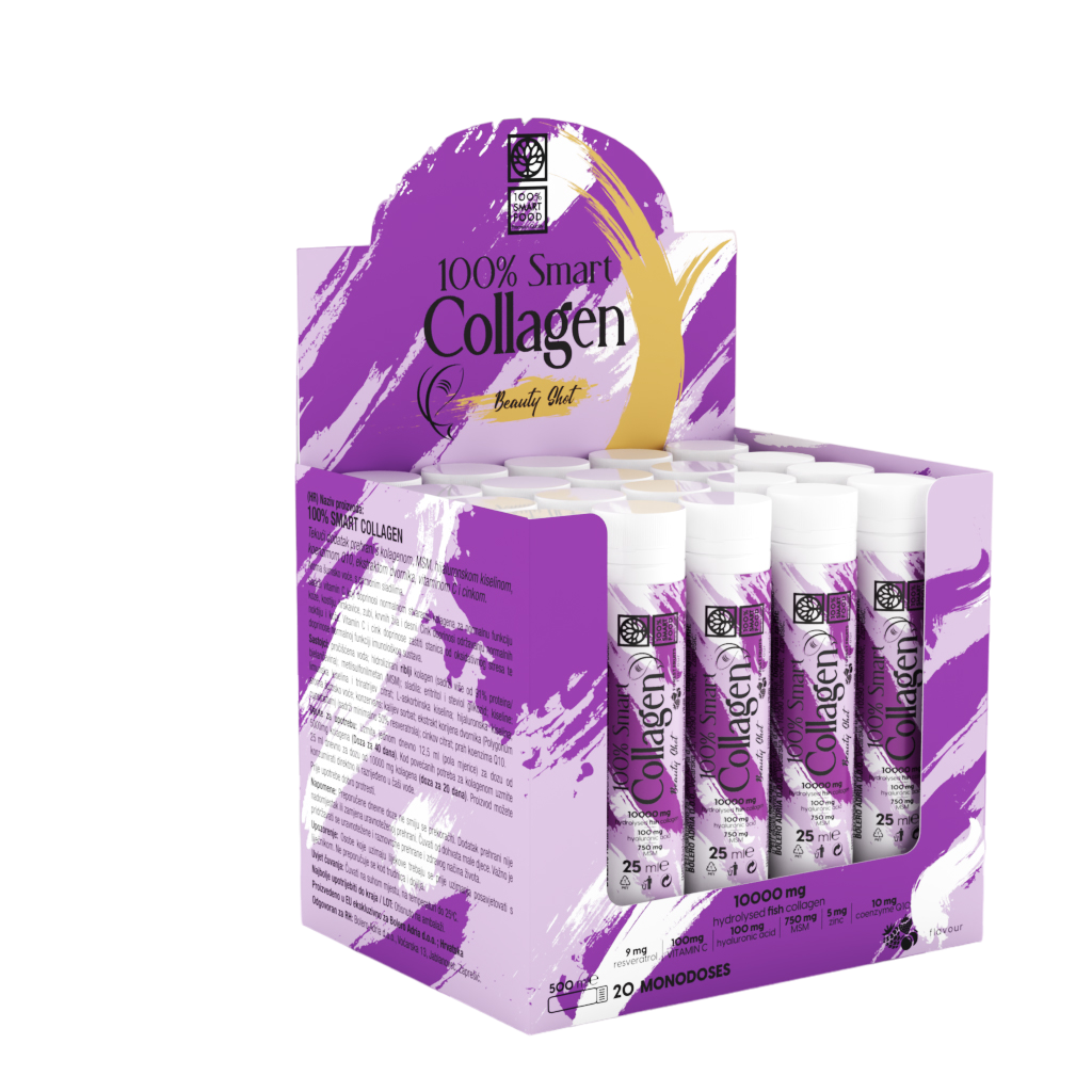 100�-Smart-Collagen-Cutie-20-Fiole-130x114x103-cutie-deschisa-Current-View-PhotoRoom-PhotoRoom 100% SMART COLLAGEN SHOT 20x25ml - ŠUMSKO VOĆE - Slika 1