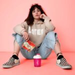 100% SMART MEAL SHAKER 300ML - ROZA - Slika 4