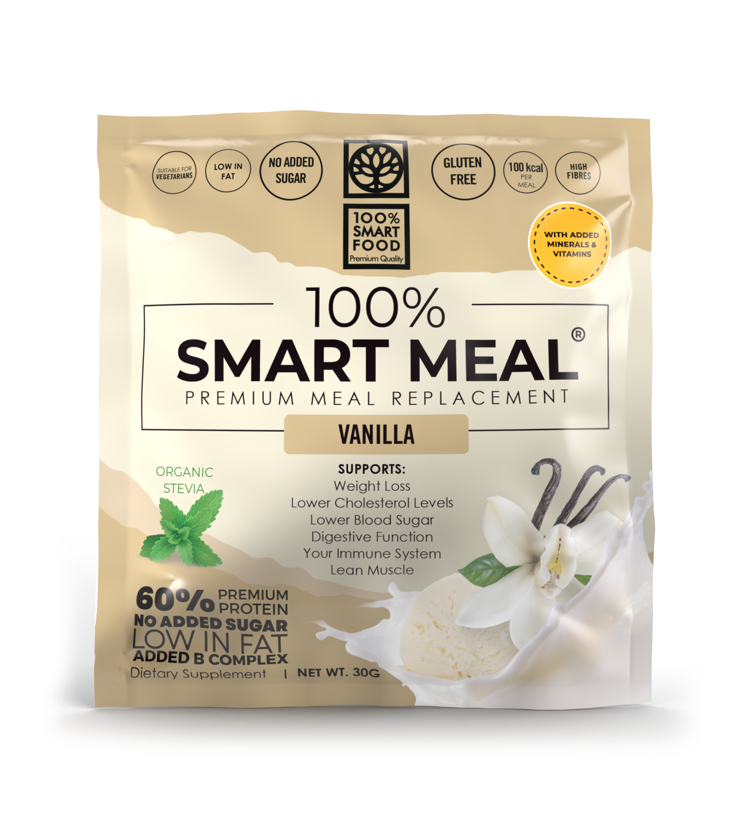 100% Smart Meal Vanilija