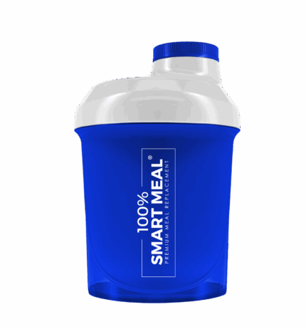 100% SMART MEAL SHAKER 300ML - PLAVA